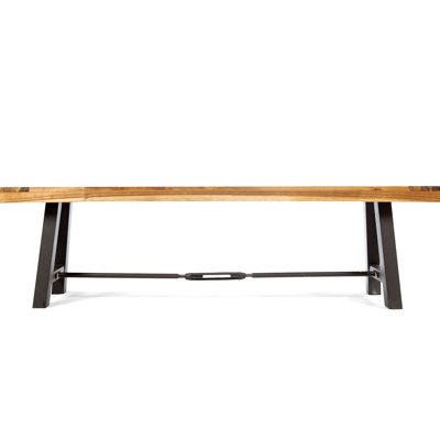 Banc d'extérieur coloré en bois et lattes de 63 po de profondeur, 14,5 po de largeur, 17,43 po de hauteur, 30,73 lb, pour panneaux de couleurs à variations météorologiques douces, profondeur de 62,76 po, largeur de 14,81 po, poids lb, testé