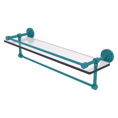 Dottingham Floating Shelf with Towel Bar