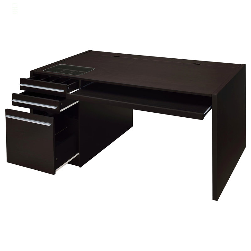 Bureau d'ordinateur à 3 tiroirs