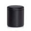 Domus Black Matte Bathroom Storage Container