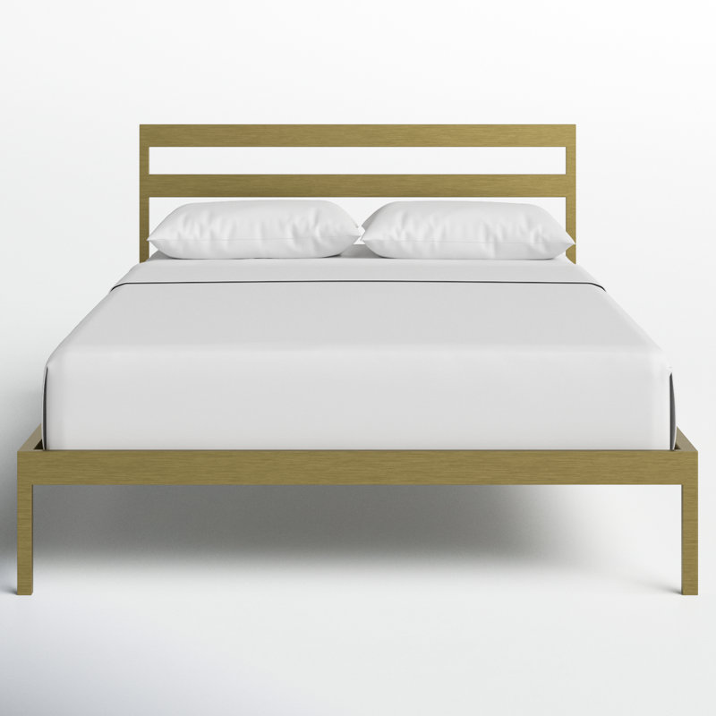 Aston Slat Bed, Gold, King