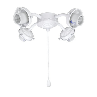 Ensemble de 4 lumières pour ventilateur de plafond