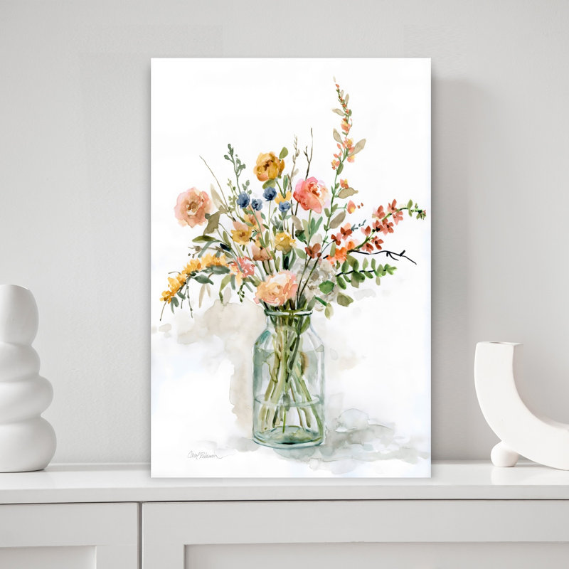 «My Favorite Picks I Delicate Elegant Peaceful Spring Summer», art mural, H 18 po x l 12 po