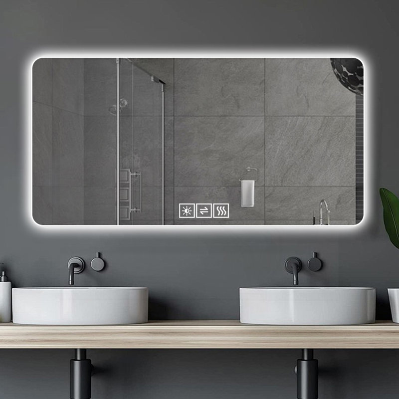 28*60in LED bathroom mirror