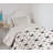 Skull Polyester Geometric Shapes Coverlet-847564881