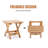 Side Table, Rectangular Outdoor Table