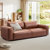 Benthe 95'' Faux Leather Sofa