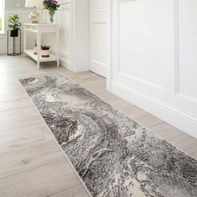 Alies Abstract Area Rug, Runner 60 x 240cm