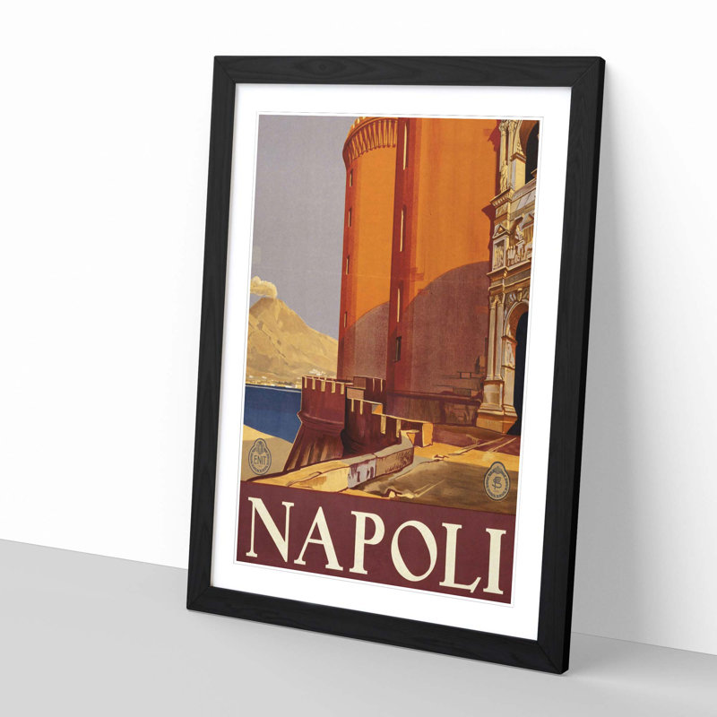 Single Picture Frame Print, Black
