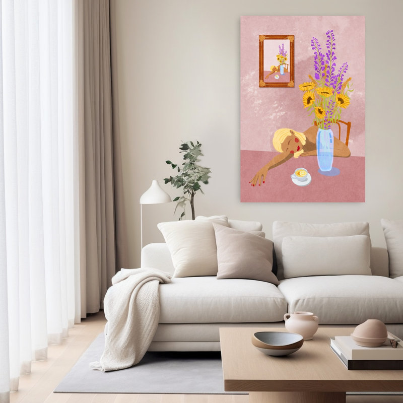 Art contemporain contemporain, H 60 po x l 40 po