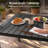 10 - Person  94.5’’ L Aluminum Patio Dining Set With Adjustable Folding Chairs And Umbrella Hole-1835220623-1835220620