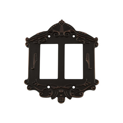 Victorian 2-Gang Rocker Wall Plate