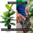 Artificial UV Rubber Fig Tree-691613334