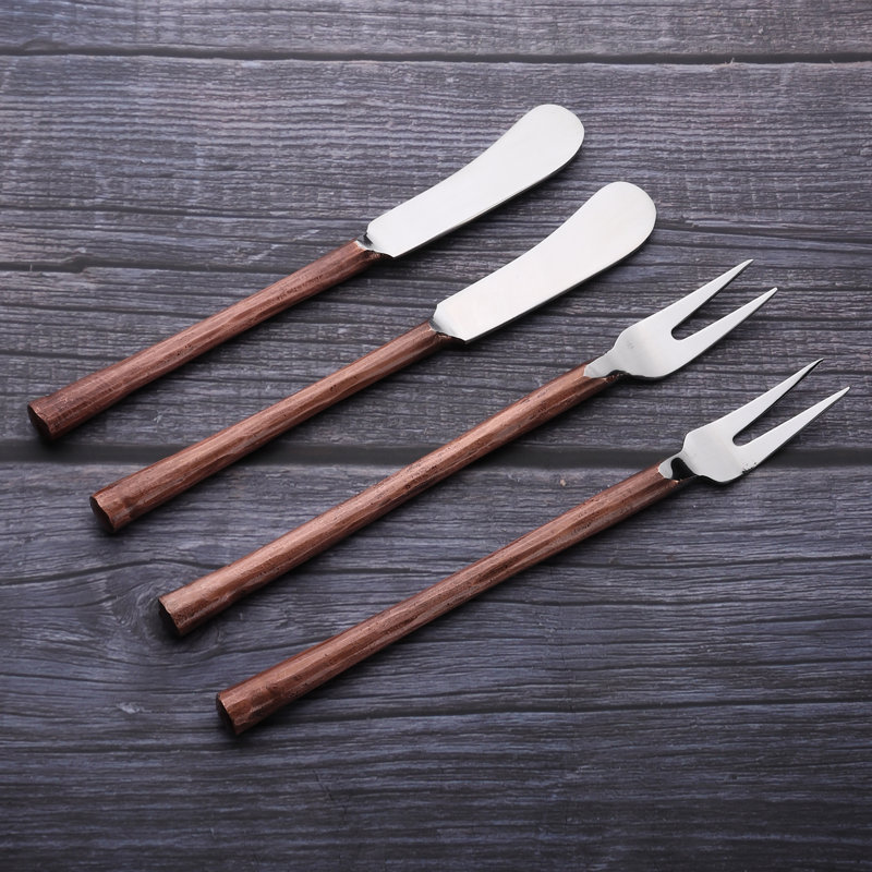 Josaiah Stainless Steel Cheese Serving Set