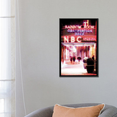 «Rainbow Room», impression sur toile