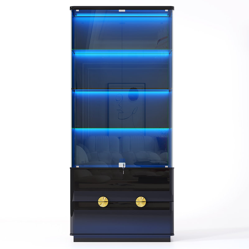 Display Cabinet, Black