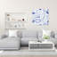 Impression d'art mural nautique abstrait-129772085