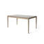 Table de salle à manger, l 68,25 po x P 33,5 po x H 30,5 po, frêne clair