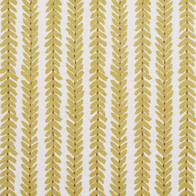 Schumacher X Veere Grenney Woodperry Fabric, Mimosa