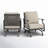 Argirios Rocking Powder Coated Steel Patio Lounge Chairs (Set of 2)-101468520