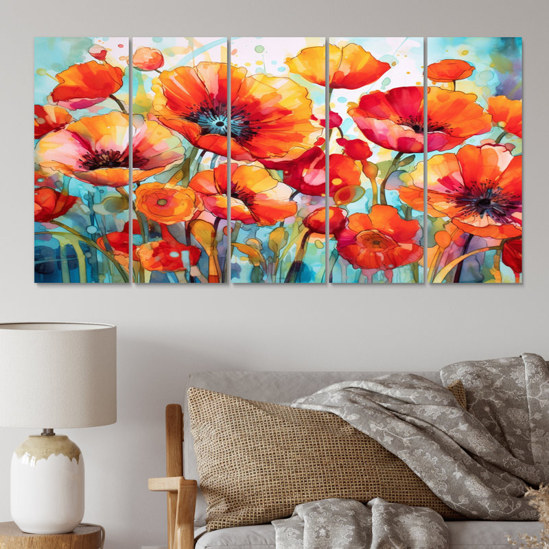 Plants & Flowers Wall Decor on Metal