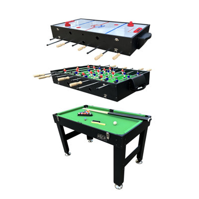 Table multi-jeux 3-en-1 48 po KICK Trio