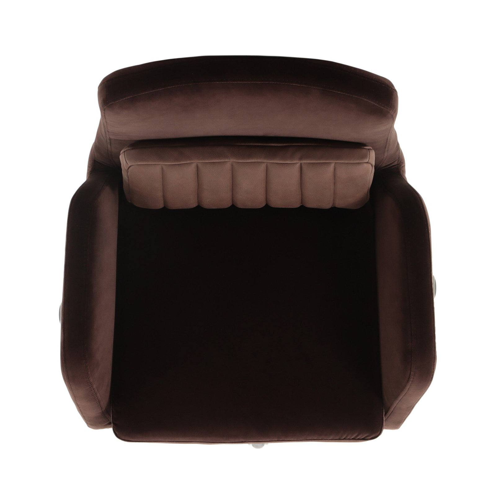 Sidonie Swivel Office Chair, Surrey Cocoa