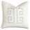 Linen Square Pillow Cover & Insert