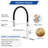 Single-Handle Pull-Down Sprayer 1 Spray Kitchen Faucet-66966689