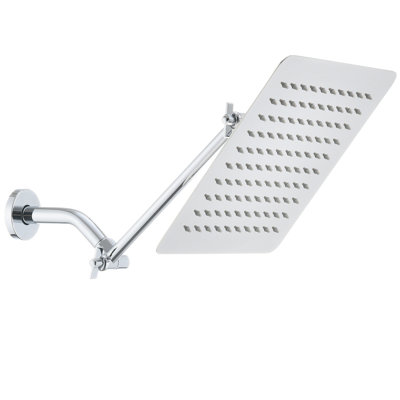 10" Shower Head - Stainless Steel, Leak Square Showerhead Corrosion