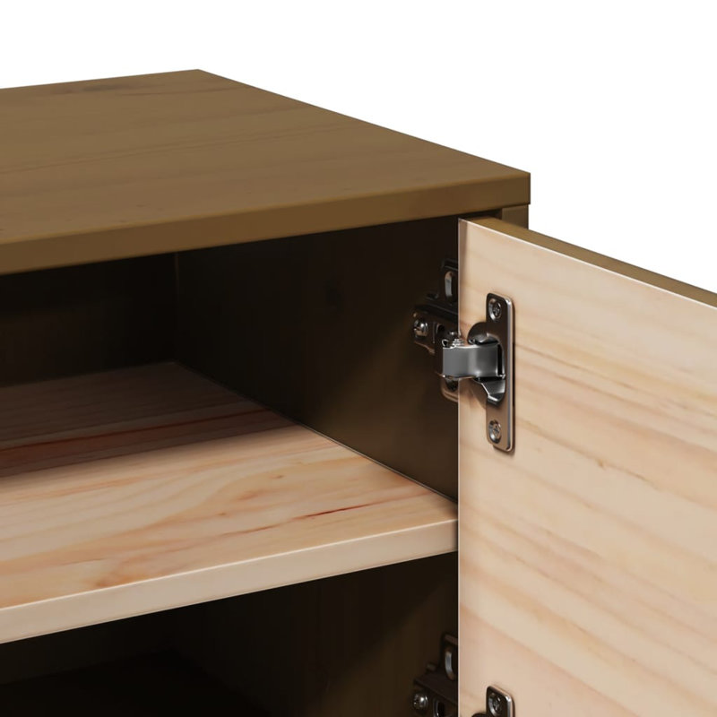 Kanilah Floating Shelf, Honey Brown