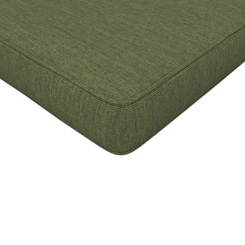 Sunbrella Indoor/Outdoor Dining Chair Cushion, 18" W x 18" D, Sunbrella® Canvas Fern