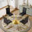 5 - Piece Pedestal Dining Set-50369080-50369076