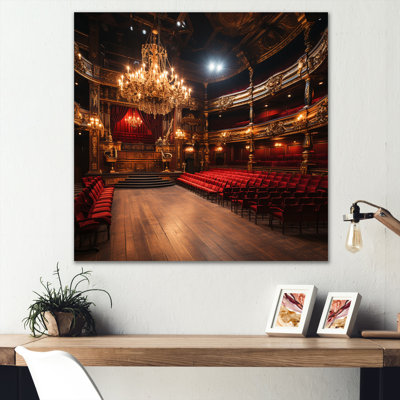 Byzantine Theater Photo - Theater Metal Wall Art