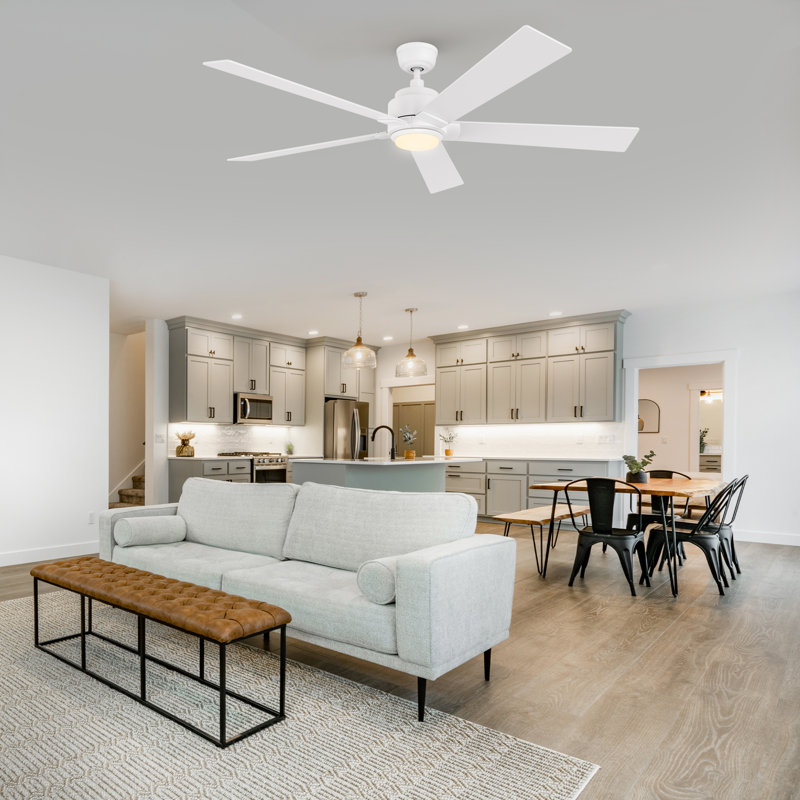 Ventilateur de plafond avec lumières DEL , Blanc