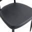 Chaise de salle à manger ergonomique et confortable avec un design innovant pour une salle à manger détendue
