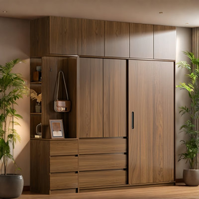 Simple Classic Dark Wardrobe by marlao