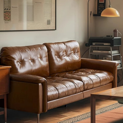 Mid-Century Retro Straight Sofa