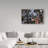 «Acorn Falling Into Pond With Tree Reflections», reproduction de photo sur toile tendue-31879077