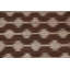Tapis brun à motif géométrique kilim 5 x 7