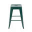 Tabouret à hauteur de comptoir 24 po, ensemble de 2 tabourets de bar en métal sans dossier, non empilable, amovible et facile à assembler, conception peu encombrante pour îlot de cuisine / bar / café / salle à manger-1284230602-1284229680