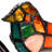  15"H Tiffany-Style Stained Glass Bird Novelty Table Lamp