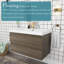 Tillio 36'' Single Bathroom Vanity with Resin Top-1855728935