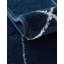 Tapis bleu marine / argent Glam-56547677