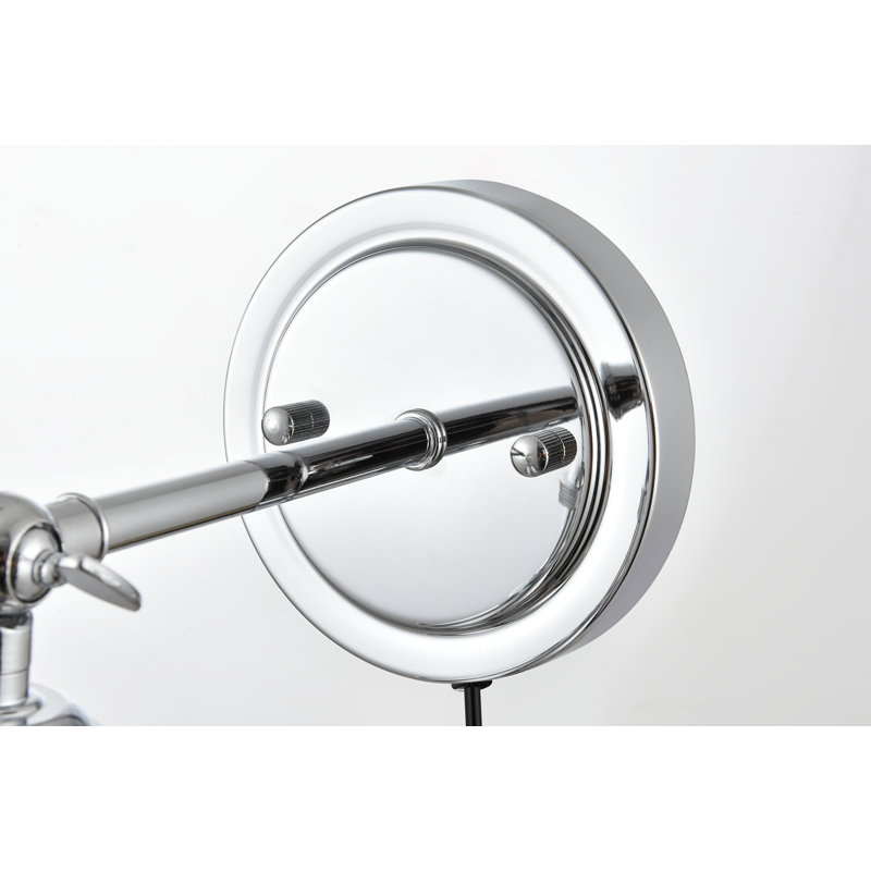 Lacoria Armed Sconce, Chrome