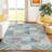 Machine Washable Indoor/Outdoor Lanphear ACN2399 Patchwork Rug-146595187