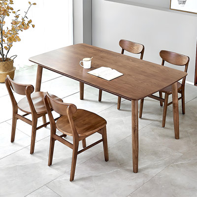 Ensemble de table pratique en bois massif de haute qualité