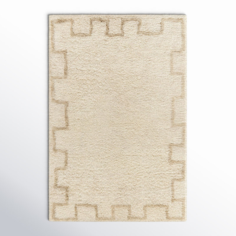 Tapis à poil long Anemone, Rectangle 2 pi x 3 pi