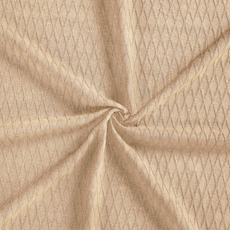 Jeté toutes saisons 100% coton Diamond Weave, Très grand californien, Kaki