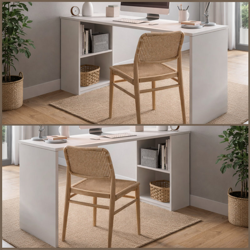 Mikami Writing Desk, White